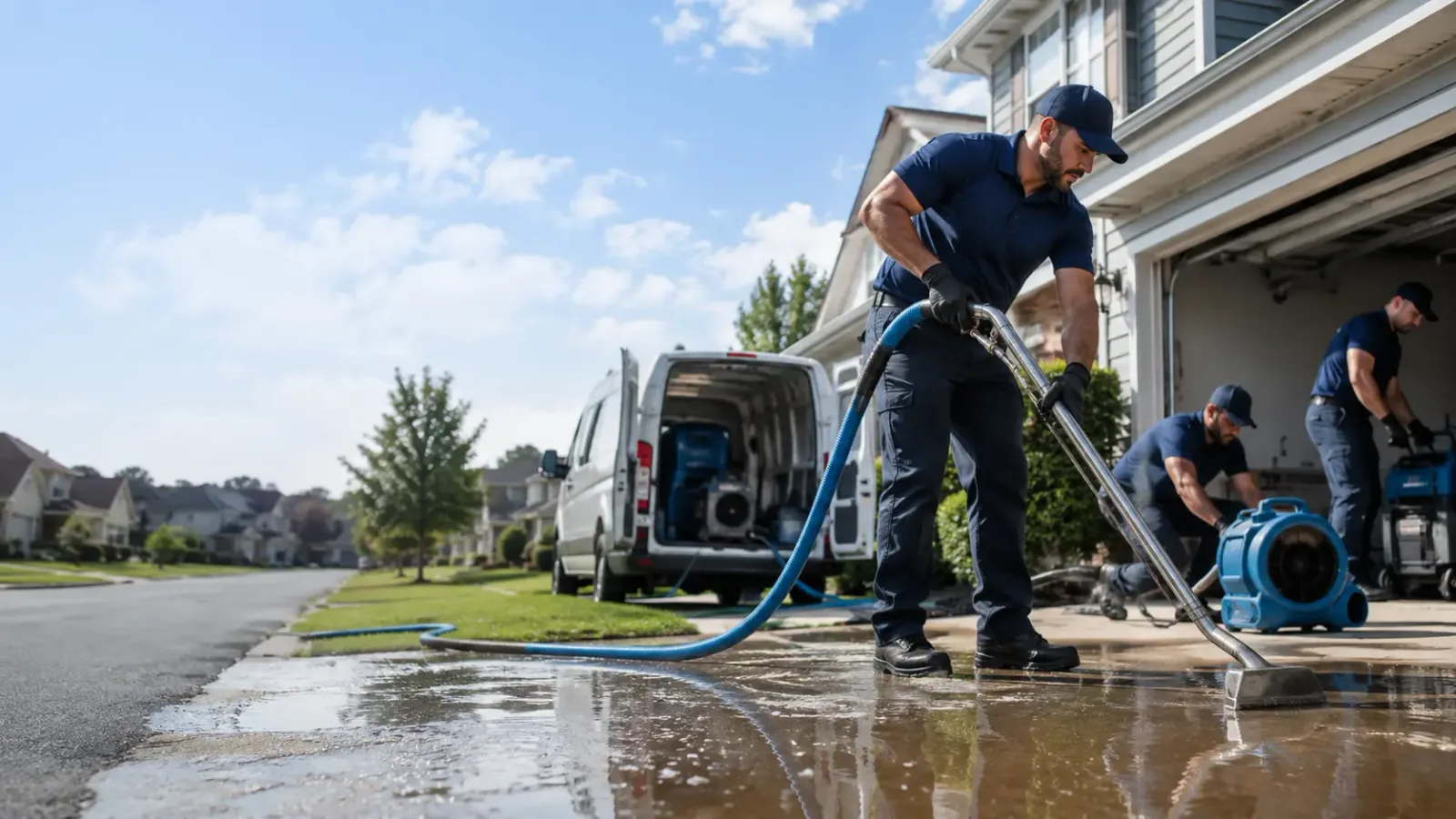 Flood Damage Restoration in Newbury, OH
